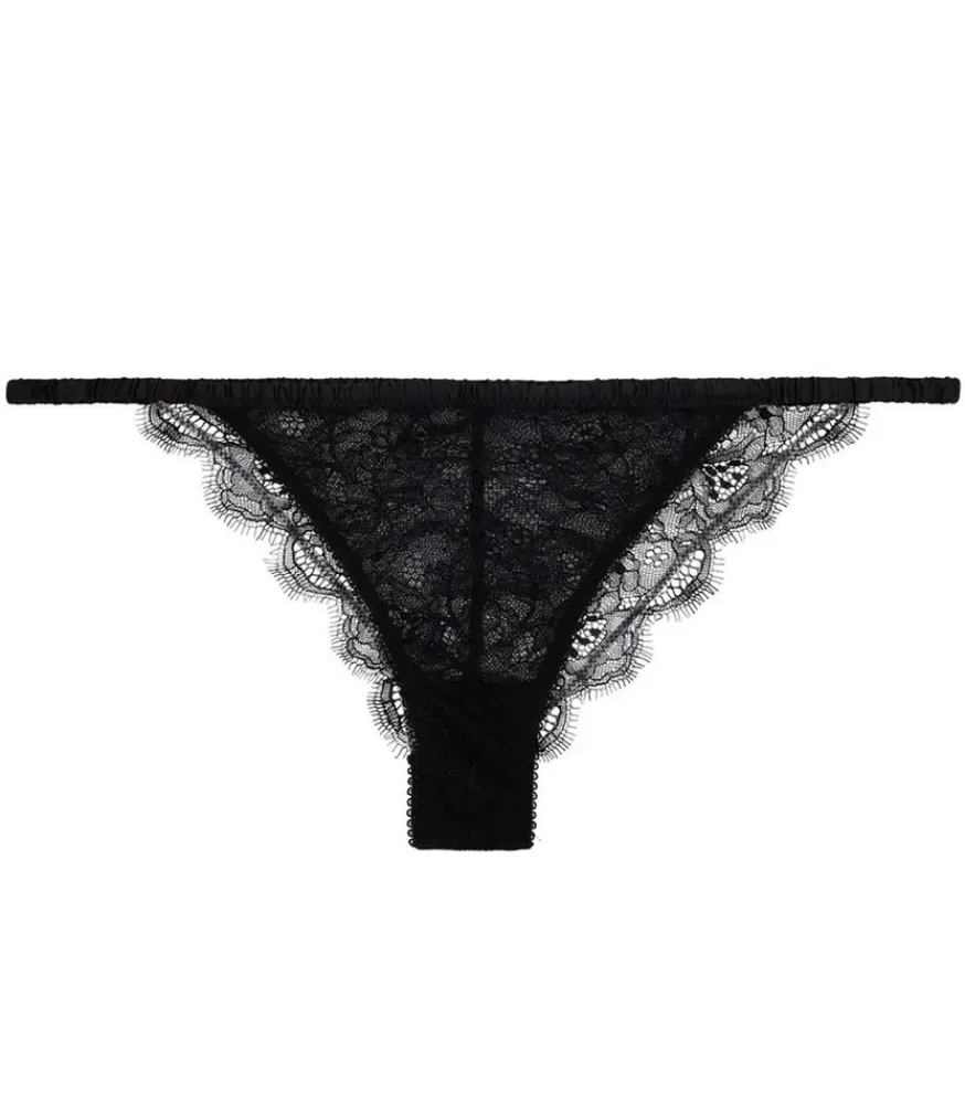 Online Tanga Charlotte Black Femme Lingerie