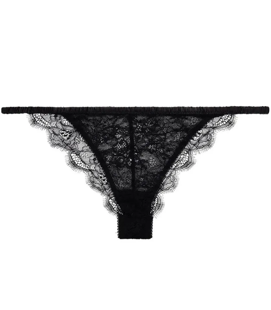 Online Tanga Charlotte Black Femme Lingerie