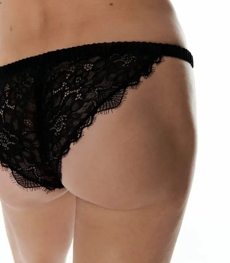 Online Tanga Charlotte Black Femme Lingerie