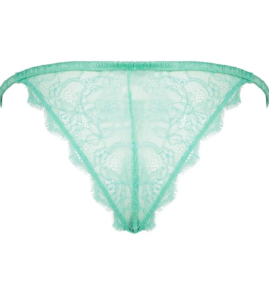 Clearance Tanga Charlotte Mint Femme Lingerie
