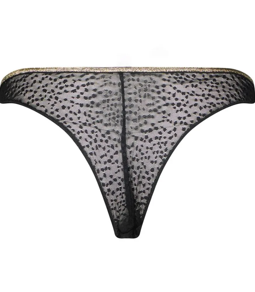 Online Tanga Freddie Black Panther Femme Lingerie