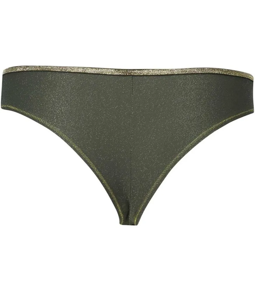 Sale Tanga Ines Forest Lurex Femme Lingerie