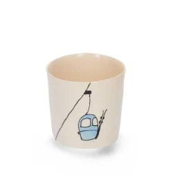 Online Tasse A Cafe En Ceramique "Telecabine Bleue" Tasses, Mugs & Bols