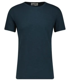 New Tee-Shirt A Manches Courtes Et Col Rond Homme Bysapick Petrole Homme Tee-Shirts