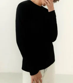 Best Tee-Shirt A Manches Longues Homme Bysapick Noir Homme Tee-Shirts