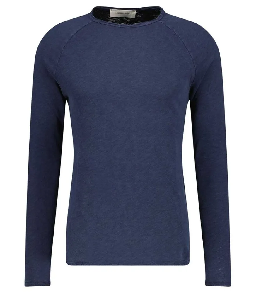 Hot Tee-Shirt A Manches Longues Homme Sonoma Navy Vintage Homme Tee-Shirts