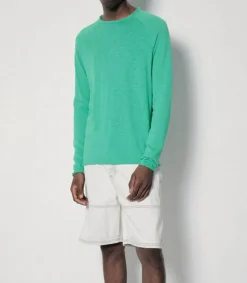 Outlet Tee-Shirt A Manches Longues Homme Sonoma Basilic Vintage Homme Tee-Shirts