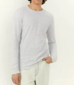 New Tee-Shirt A Manches Longues Homme Bysapick Polaire Chine Homme Tee-Shirts