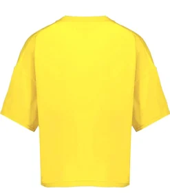 Online Tee-Shirt Aerobic Jaune Femme Hauts