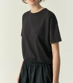 Tee-Shirt Fizvalley Carbone Vintage Femme Hauts