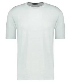 Best Tee-Shirt Homme A Col Rond En Lin Cristal Homme Tee-Shirts