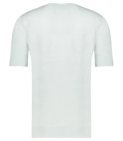 Best Tee-Shirt Homme A Col Rond En Lin Cristal Homme Tee-Shirts