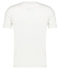 Tee-Shirt Homme A Col Rond Blanc Homme Tee-Shirts