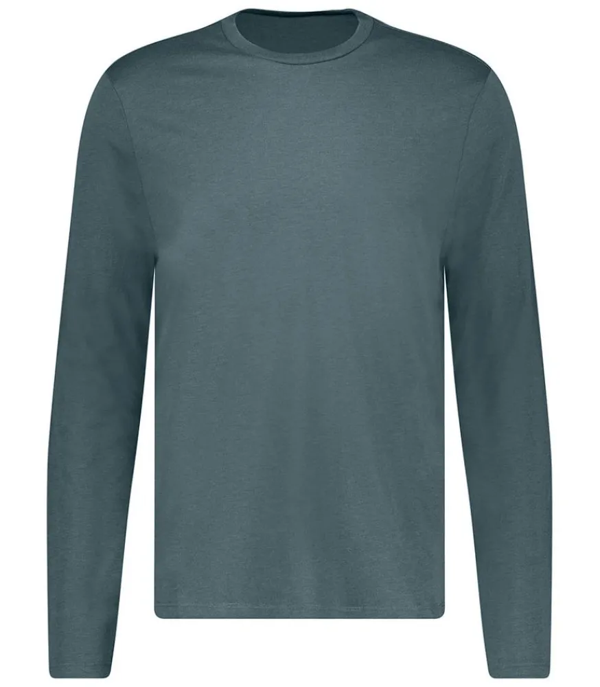 Sale Tee-Shirt Homme Col Rond Manches Longues Crepuscule Homme Tee-Shirts