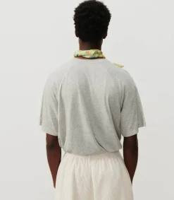 Best Tee-Shirt Homme Col Rond Ruzy Gris Clair Chine Homme Tee-Shirts