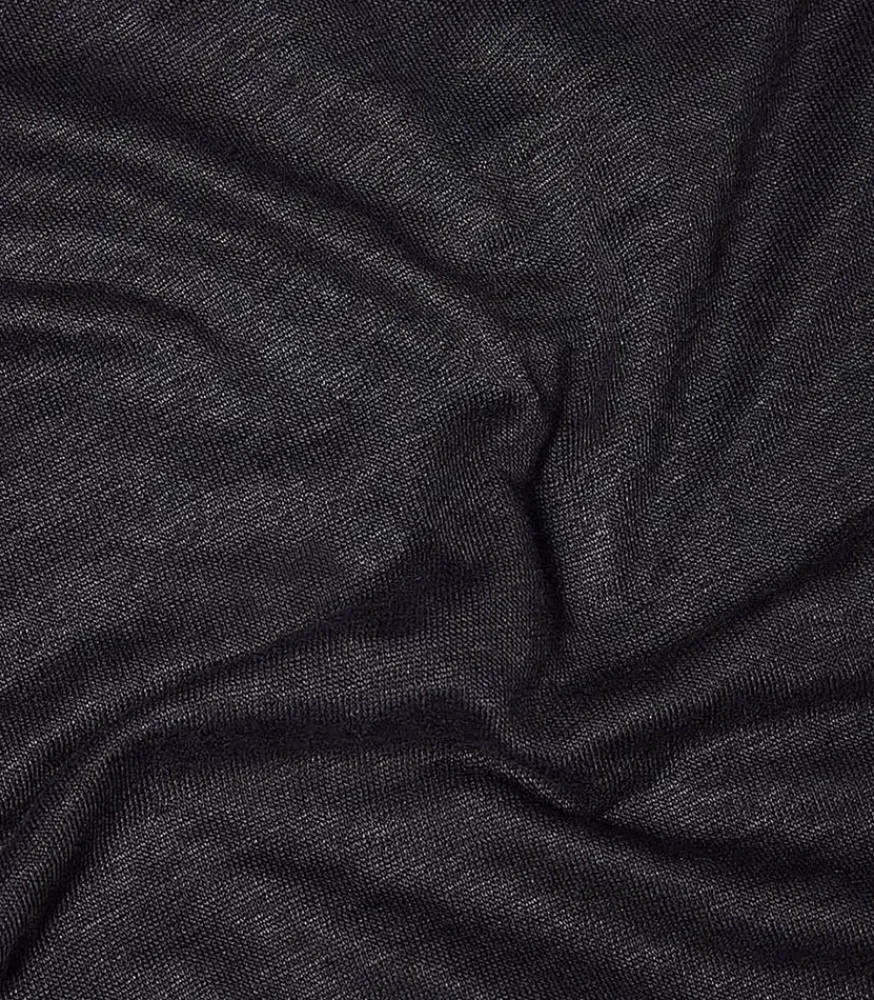 Online Tee-Shirt Homme Col V Manches Courtes Lin Noir Homme Tee-Shirts