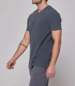 Outlet Tee-Shirt Homme Col V Manches Courtes Pirate Homme Tee-Shirts