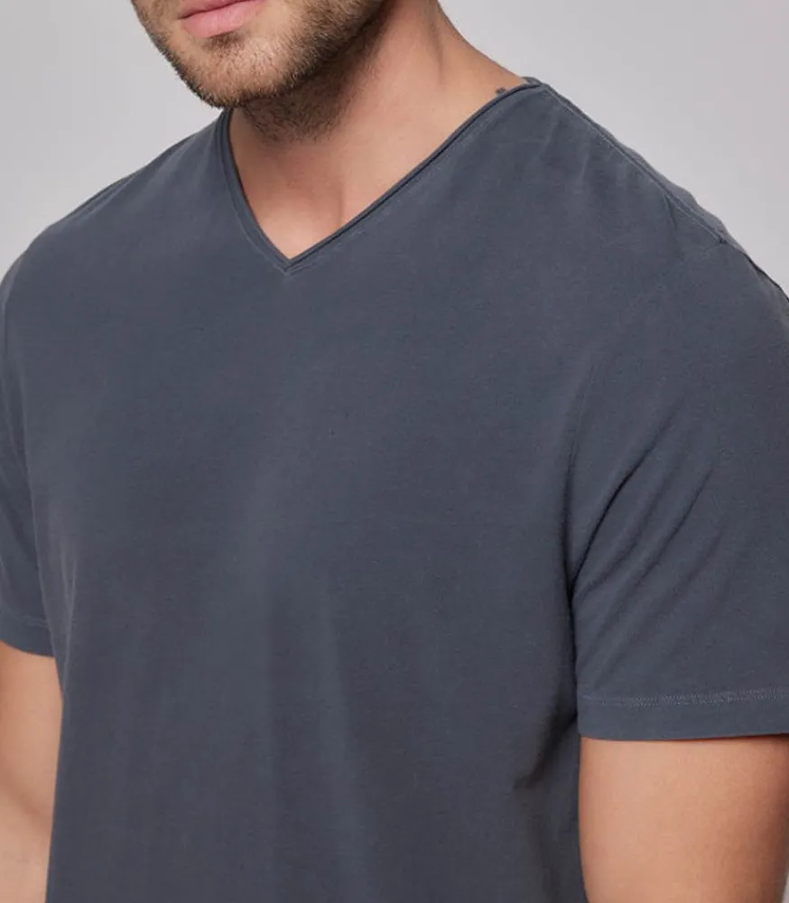 Outlet Tee-Shirt Homme Col V Manches Courtes Pirate Homme Tee-Shirts