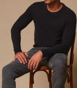 Best Tee-Shirt Homme James Noir Homme Tee-Shirts