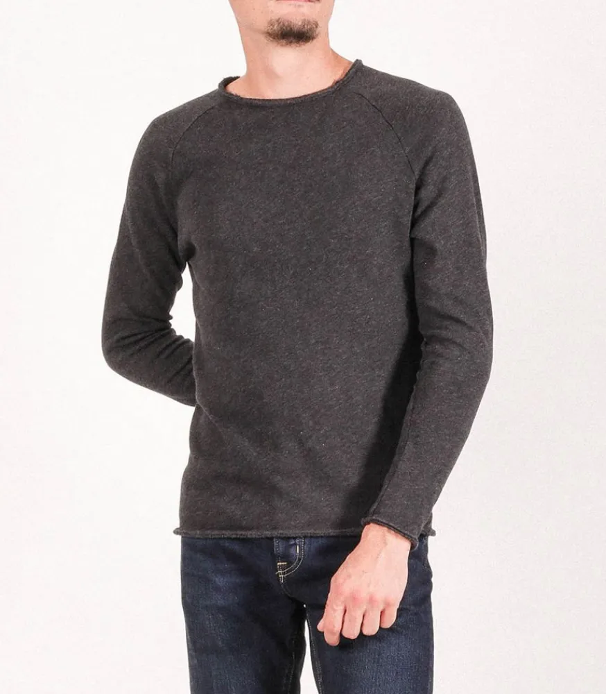 Sale Tee-Shirt Homme Manches Longues Sonoma Anthracite Chine Homme Tee-Shirts