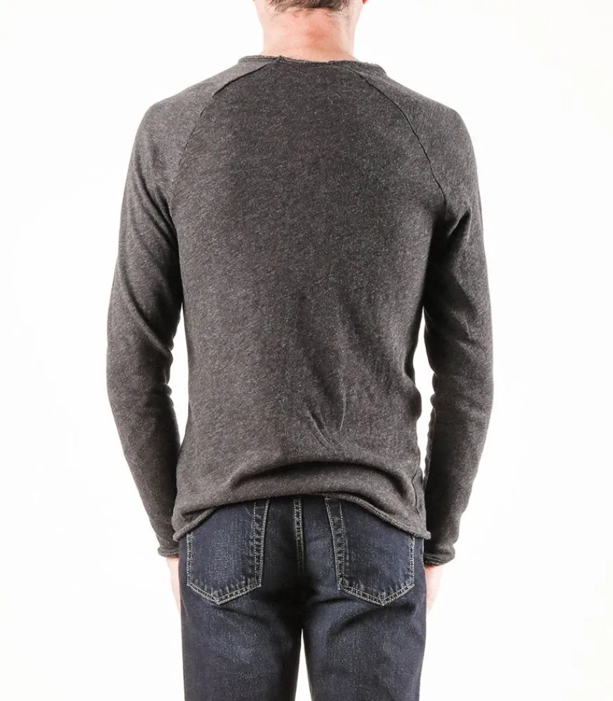 Sale Tee-Shirt Homme Manches Longues Sonoma Anthracite Chine Homme Tee-Shirts