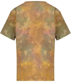 Outlet Tee-Shirt Logo Army Marble Camo Femme Hauts