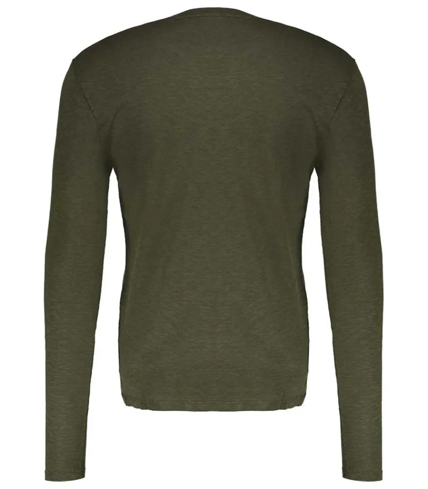 Best Tee-Shirt Manches Longues Col Rond Homme Bysapick Homme Tee-Shirts