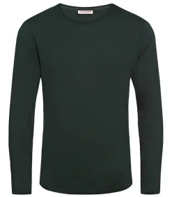 Outlet Tee-Shirt Ob-T Ls Merino Racing Green Homme Tee-Shirts