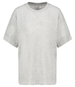 Online Tee-Shirt Ruzy Gris Clair Chine Femme Hauts