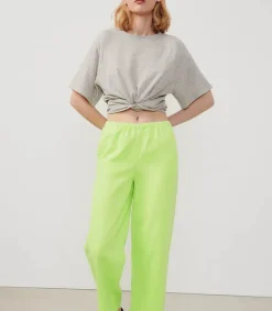 Online Tee-Shirt Ruzy Gris Clair Chine Femme Hauts