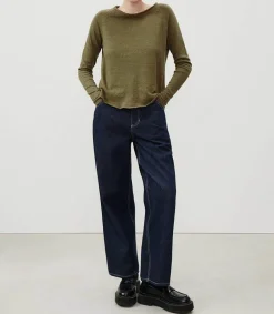 Discount Tee-Shirt Sonoma Manches Longues Col Bateau Buisson Vintage Femme Hauts