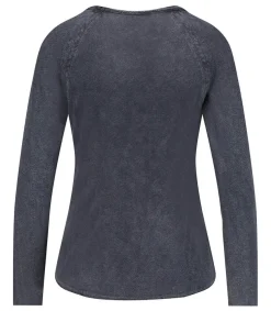 Discount Tee-Shirt Sonoma Manches Longues Vintage Black Femme Hauts