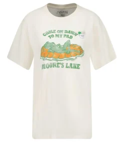 Tee-Shirt Trucker Lake Natural Femme Hauts