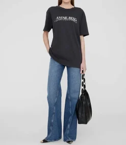 Sale Tee-Shirt Walker Doodle Vintage Black Femme Hauts