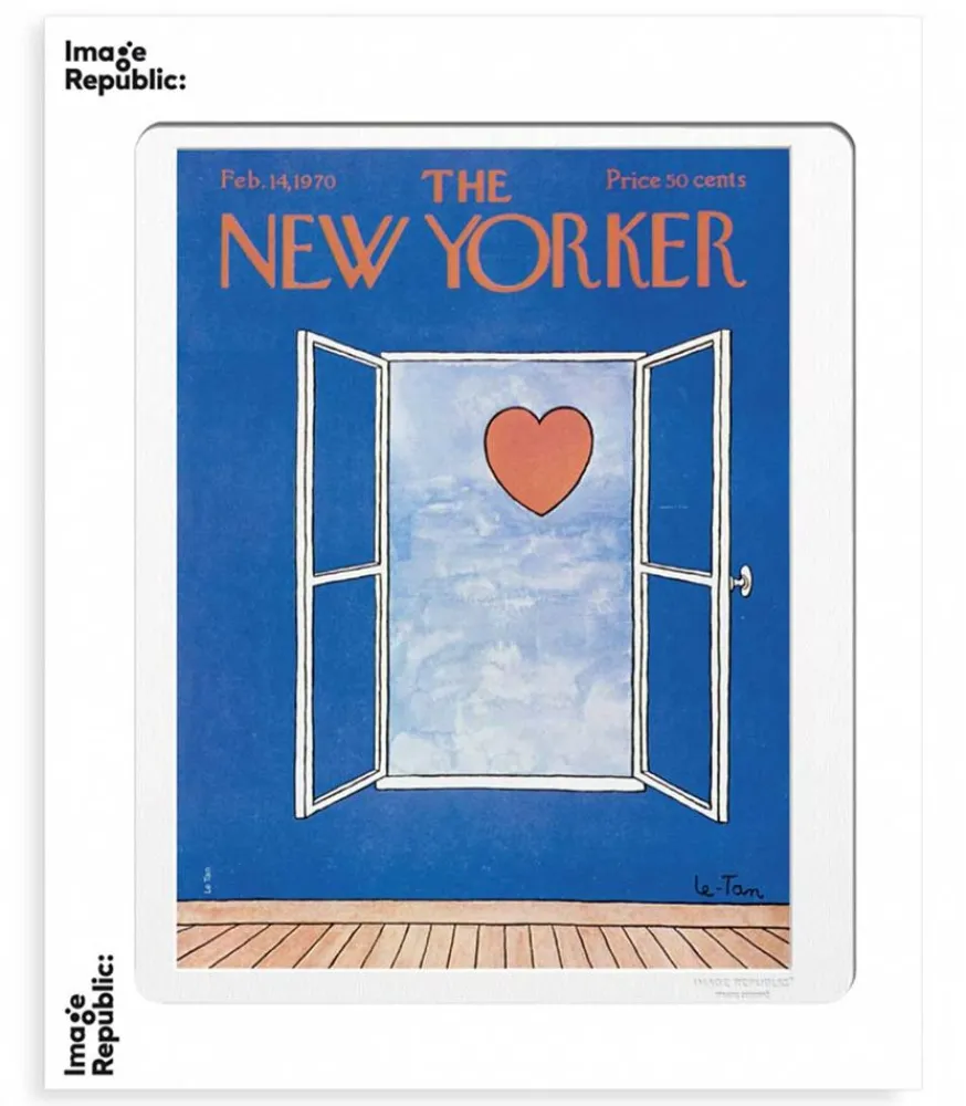 Clearance The-New-Yorker 192 Le Tan Valentine'S Day 40 X 50 Cm Affiches & Tableaux