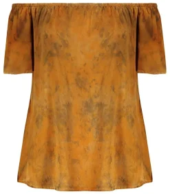 Discount Top A Epaules Denudees En Soie Marmalade Femme Hauts