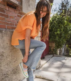 New Top Avery Apricot Femme Hauts