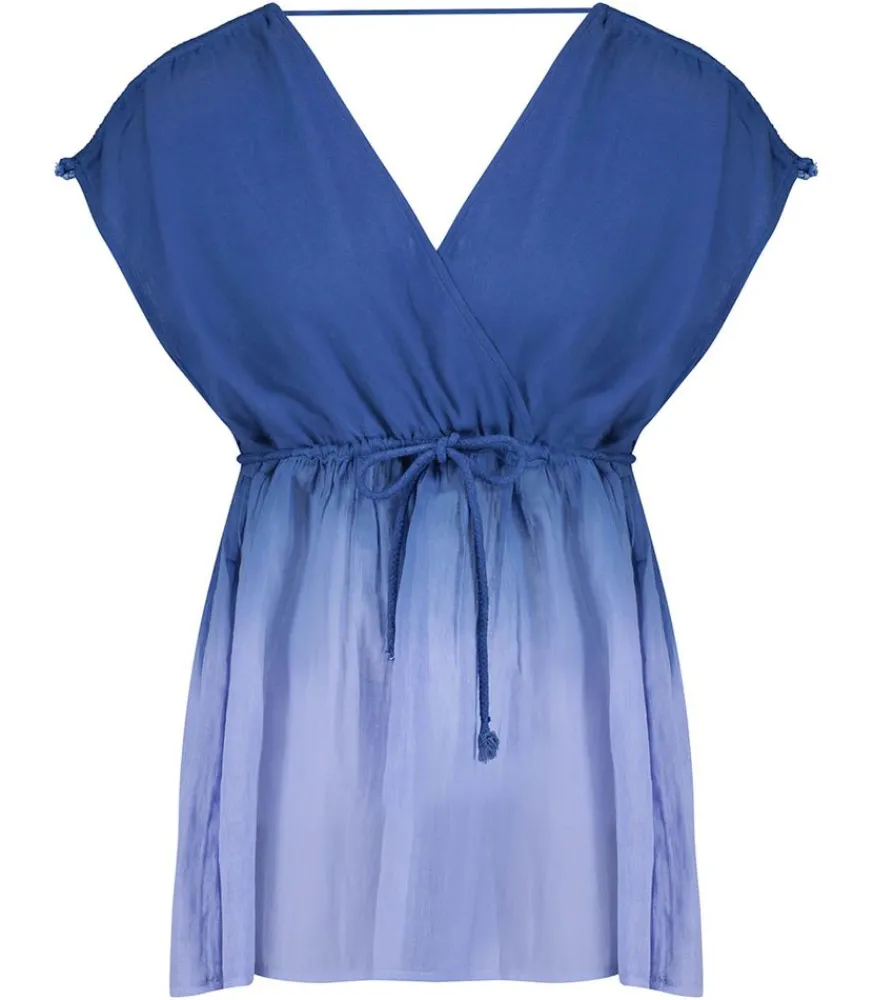 New Top Bip Bleu Femme Hauts