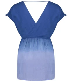 New Top Bip Bleu Femme Hauts