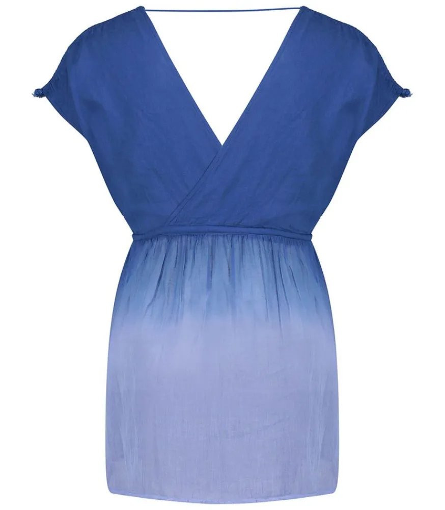 New Top Bip Bleu Femme Hauts