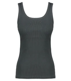 Top Tess Noir Femme Hauts