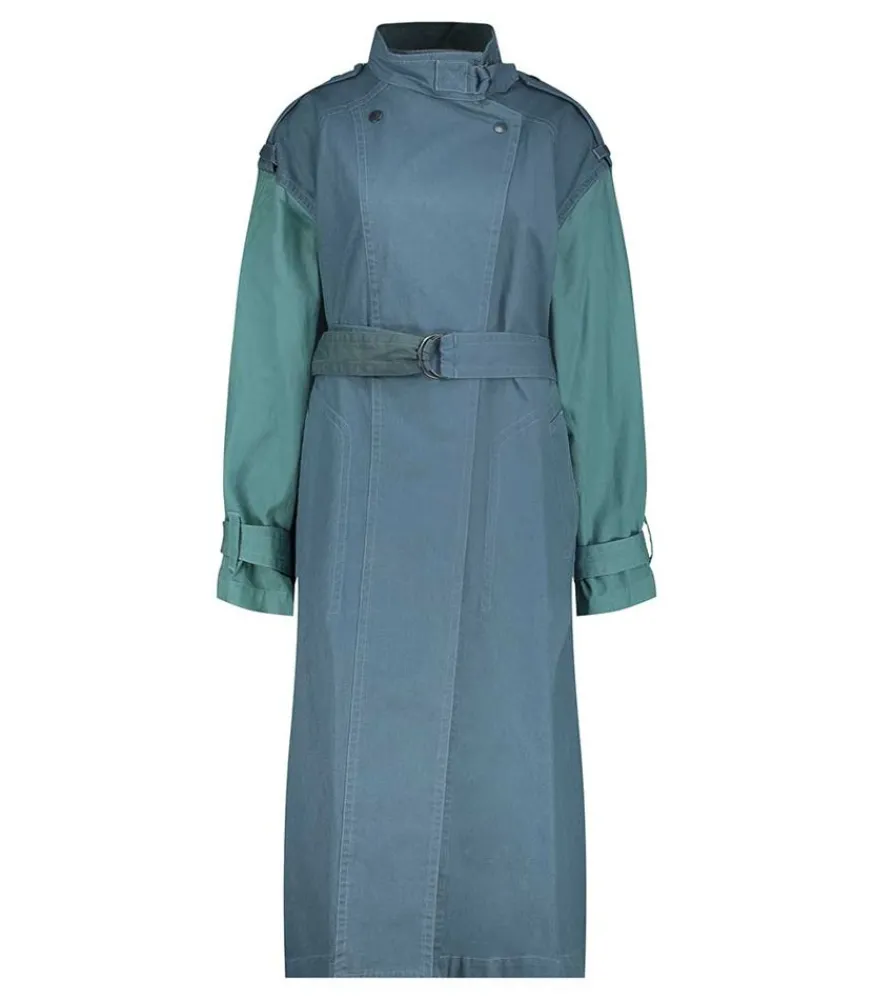 Outlet Trench Kendal Bicolore Femme Manteaux & Vestes