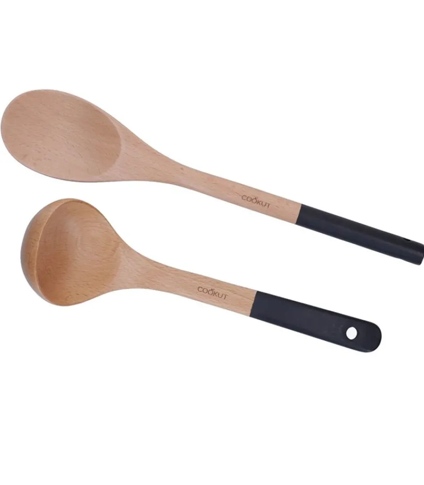 Discount Ustensiles Cuillere Et Louche En Bois Graphite Ustensiles & Accessoires