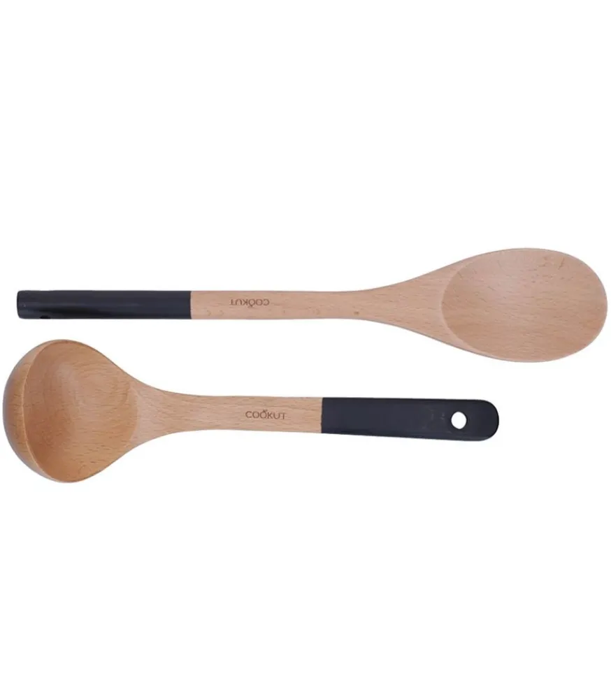Discount Ustensiles Cuillere Et Louche En Bois Graphite Ustensiles & Accessoires