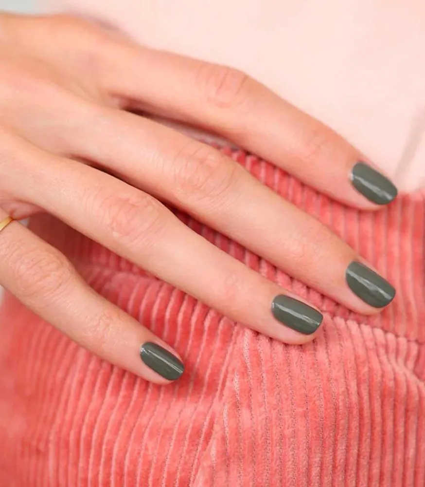 Best Vernis Semi-Permanent Green Flash Khaki Femme Vernis À Ongles