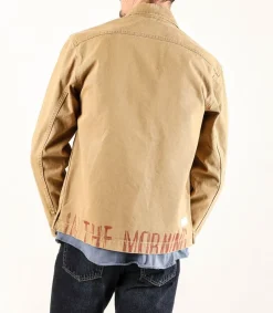 Best Veste En Toile Homme Andrea Camel Homme Manteaux & Vestes