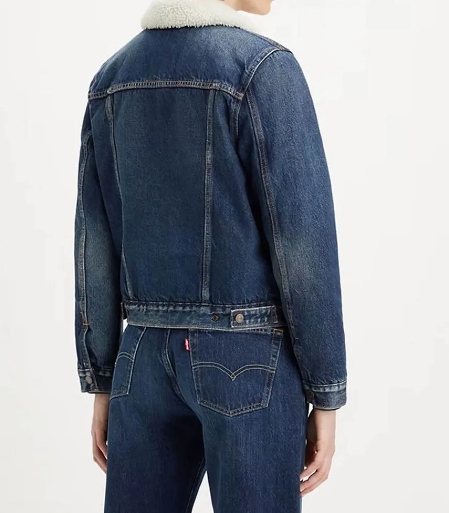 Online Veste Trucker Original Sherpa That New New Femme Manteaux & Vestes