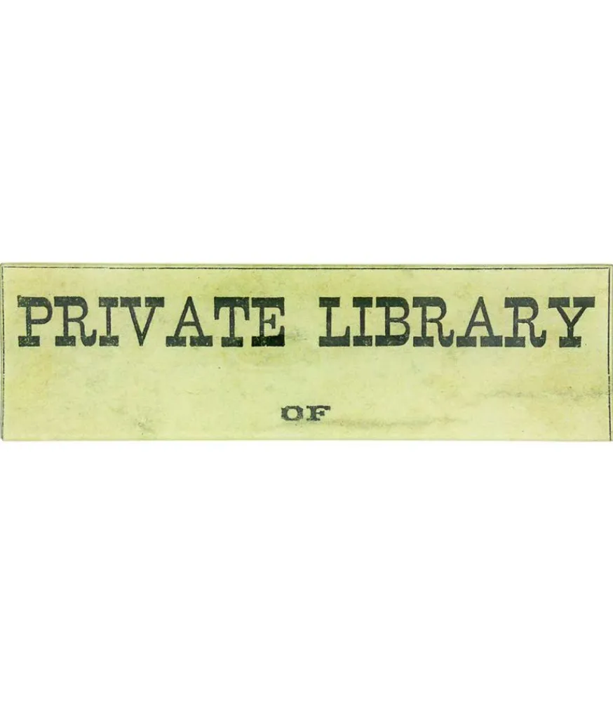 Best Vide-Poches Vintage "Private Library" Rangements